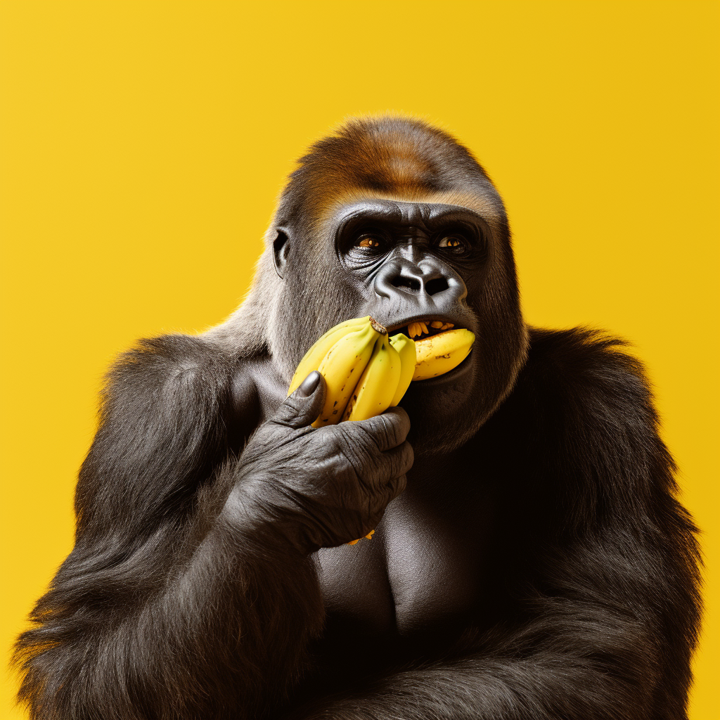 Do Gorillas Eat Bananas